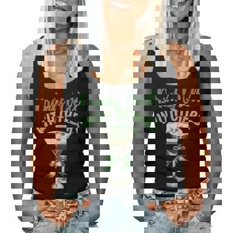 Drinks Well With Others St Patrick's Day Drunk Martini Women Tank Top - Thegiftio