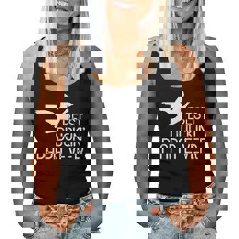 Duck Hunting Dad Best Duckin' Papa Ever Women Tank Top - Seseable