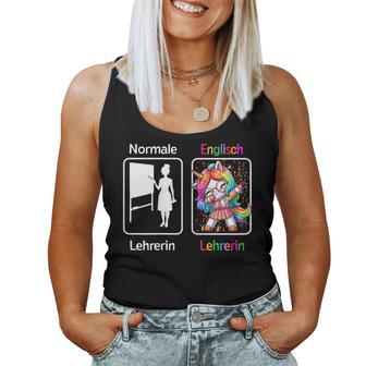 English Teacher English Teacher Tank Top Frauen - Geschenkecke