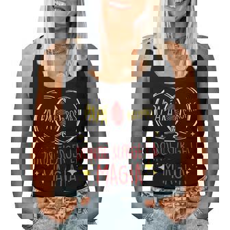 Entre Papá Y Las Bromas La Magia Surge Magia Día Del Padre Camiseta sin mangas para mujer - Regaloses