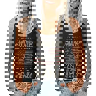 My Favorite Swimmer Calls Me Nana Women Tank Top - Seseable