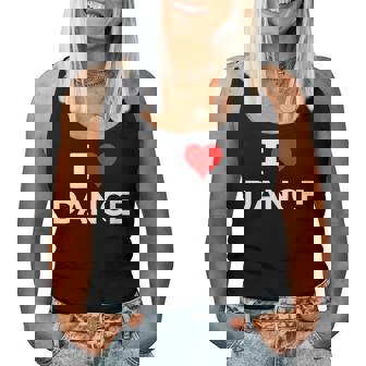 Cute I Heart Love Dance Débardeur pour femme - Cadeauxyz