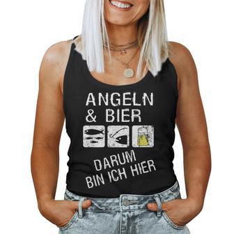 Fishing Fishing And Beer For Fisherman Tank Top Frauen - Geschenkecke