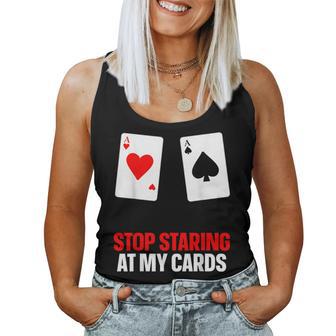 Poker For Poker Lover Poker Player Women Tank Top - Thegiftio UK