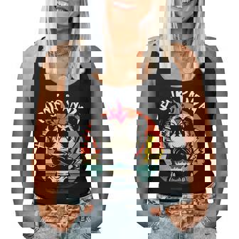 Punk Panda Música Punk Rock Rocker Punker Camiseta sin mangas para mujer - Regaloses