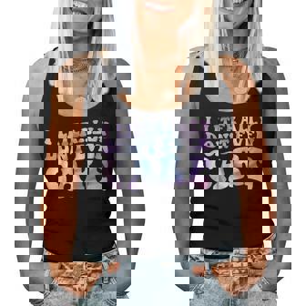 Sister For Graphic I Literally Don’T Even Care Women Tank Top | Mazezy