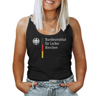 German Federal Institute For Delicious Beer Beer Tank Top Frauen - Geschenkecke