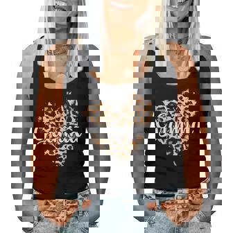 Gramma Leopard Heart Mother's Day For Women Women Tank Top | Mazezy