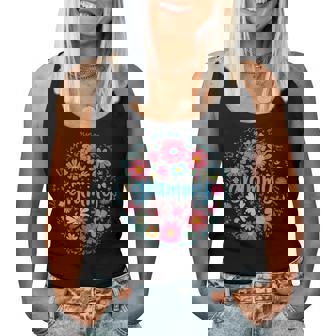 Grammy For Grandma Wildflower Floral Women Women Tank Top | Mazezy
