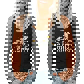 Grandma Floral Chamomile Mother's Day Grandma Women Tank Top - Thegiftio UK