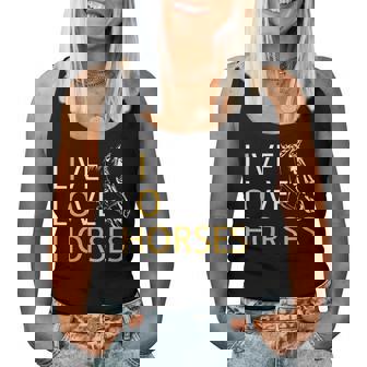 Graphique Amusant Live Love Horses Pour Homme Et Débardeur pour femme - Cadeauxyz