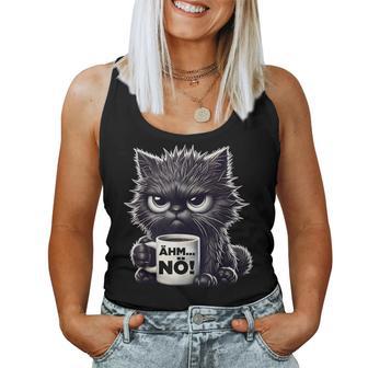 Grimmige Katze Für Arbeitskollegen Cats Tank Top Frauen - Geschenkecke