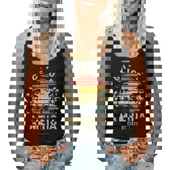Gulf Of Us America Est 2025 Retro Vintage Gulf For Women Women Tank Top | Mazezy