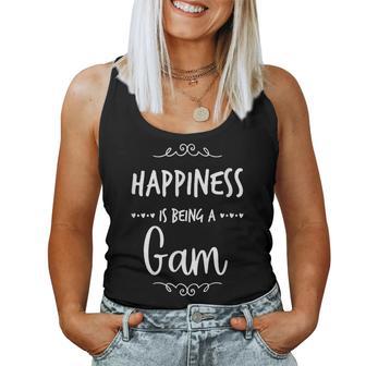 Happiness Being A Gam Special Grandma Women Tank Top - Thegiftio UK