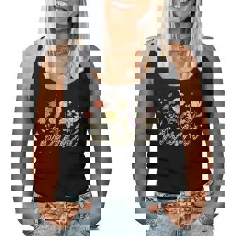 Happy Mother's Day Wildflower Mama Leopard Mama Women Tank Top - Seseable