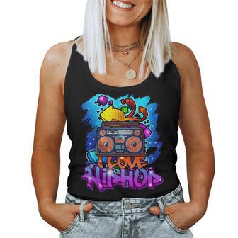 Hiphop Graffiti Music For Boys Girls Freestyle Tank Top Frauen - Geschenkecke