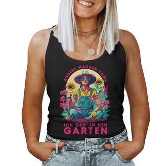 Ich Geh In Den Gartenliebhaber Mother's Day Mum Gardener Tank Top Frauen - Geschenkecke