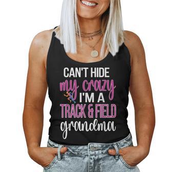 I'm A Track And Field Grandma Track Grandmother Women Tank Top - Thegiftio UK