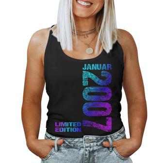 January 2007 Boy Girl 16Th Birthday Limited Edition 16 Tank Top Frauen - Geschenkecke