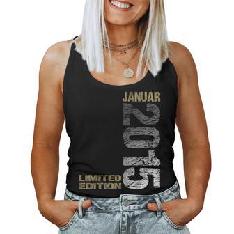 January 2015 Boy Girl 10Th Birthday Limited Edition Tank Top Frauen - Geschenkecke