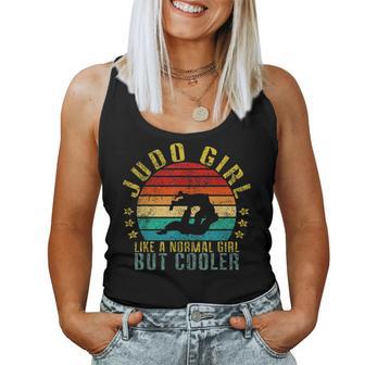 Judo Girl Like A Normal Girl But Cool Retro Tank Top Frauen - Geschenkecke