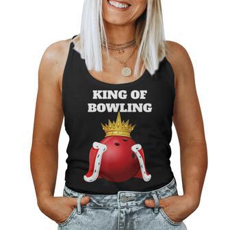 King Of Bowling Bowling Bowling Tank Top Frauen - Geschenkecke