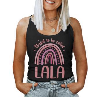 Lala S For Grandma Mother's Day Blessed Lala Women Tank Top - Thegiftio UK