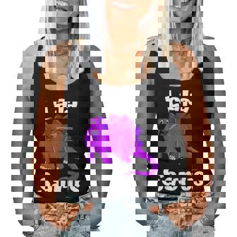 Lalasaurus Lala Dinosaur Lover Dino Mother's Day Women Tank Top - Thegiftio