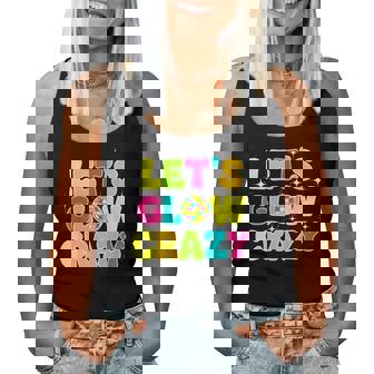 Let's Crazy Costume Birthday Party Glowing 80S 90S Men Women Tank Top - Thegiftio UK