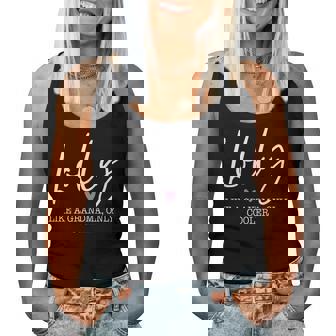 Lolly Like A Grandma Only Cooler Heart Mother's Day Lolly Women Tank Top - Seseable