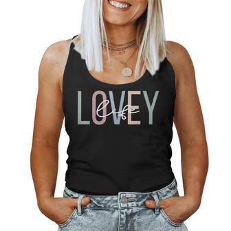 Lovey Life Lovey Grandma Boho Lovey Grandmother Women Tank Top - Thegiftio UK