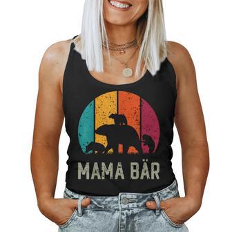 Mama Bear 3 Children Mother's Day Mother Women's Tank Top Frauen - Geschenkecke