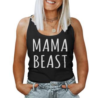 Mama Beast Moms Mothers Women Tank Top - Thegiftio UK