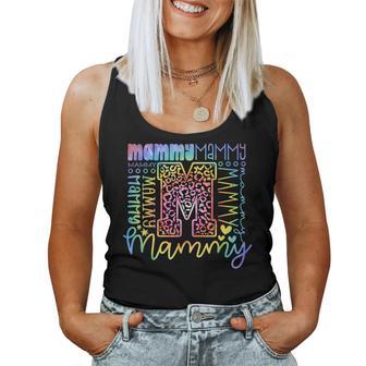 Mammy Typography Mammy Grandma Grandmother Women Tank Top - Thegiftio UK