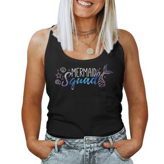 Mermaid Squad Mermaid Girls Birthday Party Tank Top Frauen - Geschenkecke