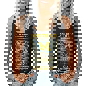 Michigan Plant The Flag In Ohio Years 21' 22' 23' 24' State Women Tank Top - Thegiftio