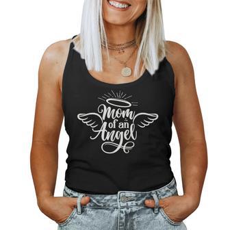 Mom Of An Angel Mother's Day Women Tank Top - Thegiftio UK