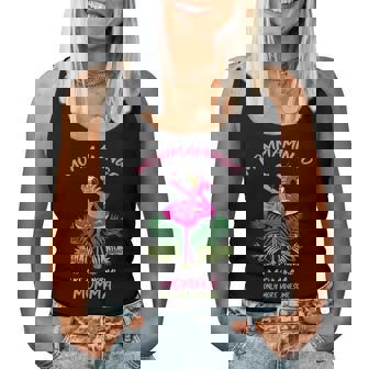 Mommamingo Momma Flamingo Lover Mother Mom Mother's Day Women Tank Top | Mazezy