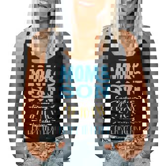 From Son For Mom Partnerlook Mom And Son Women Tank Top - Thegiftio