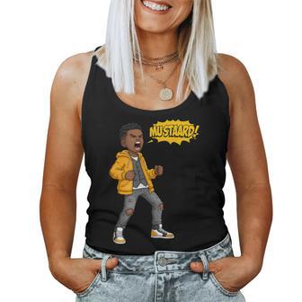 Mustard Bold Statement Urban Style Boys Girls Women Tank Top - Thegiftio UK
