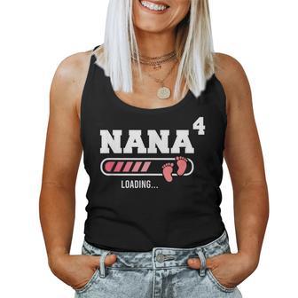 Nana 4 Fourth Time Nana Nana Of Four Mother's Day Women Tank Top - Thegiftio UK