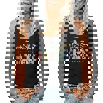 Nannie Wildflower Floral Nannie Women Tank Top | Mazezy