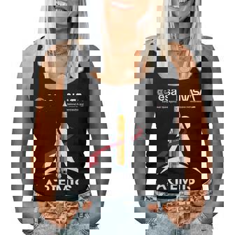 Nasa Artemis Sls Mission Esa Et Worm Logo Débardeur pour femme - Cadeauxyz
