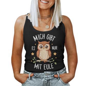 With Owl Tank Top Frauen - Geschenkecke