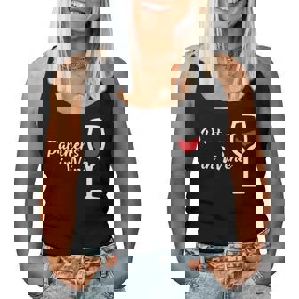 Partners In Wine Wine Lover Wine Drinker And Wine Love Tank Top Frauen - Geschenkecke