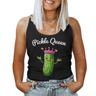 Pickle Queen Cucumber Lovers Cucumber Tank Top Frauen - Geschenkecke