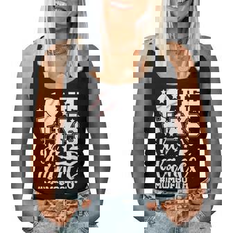 He Plays She Dances Mom Of Both Dancing And Baseball Mom Women Tank Top - Thegiftio