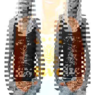Queen Of My Hive Mom Bee Women Tank Top | Seseable CA