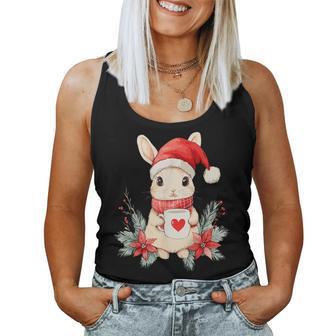 Rabbit Christmas Decoration Children Christmas Rabbit Tank Top Frauen - Geschenkecke