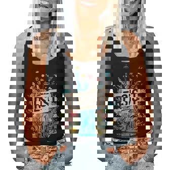 Resist Floral Statue Of Liberty Protest Women Tank Top | Seseable CA